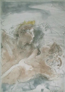 Traum II - Radierung von Jürgen Görg ... Galerie Conrad