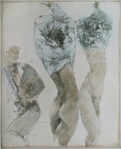 Vision - Radierung von Jürgen Görg ... Galerie Conrad