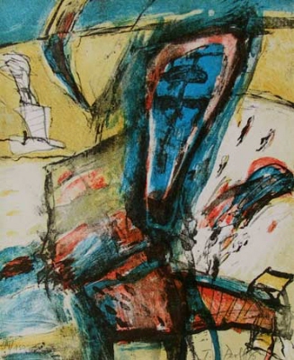 Thomas Perl  - Farblithographie ... in der Galerie Conrad