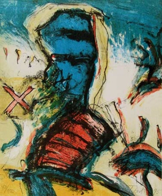 Thomas Perl  - Farblithographie ... in der Galerie Conrad
