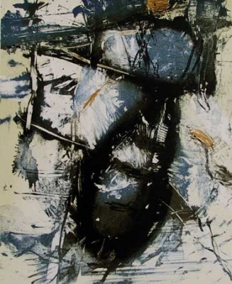 Thomas Perl  - Farblithographie ... in der Galerie Conrad