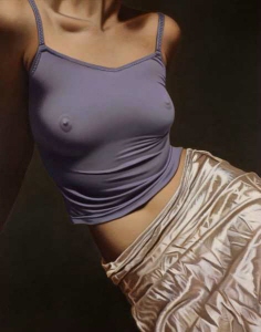 Willi Kissmer - Sitzende mit grauem Top